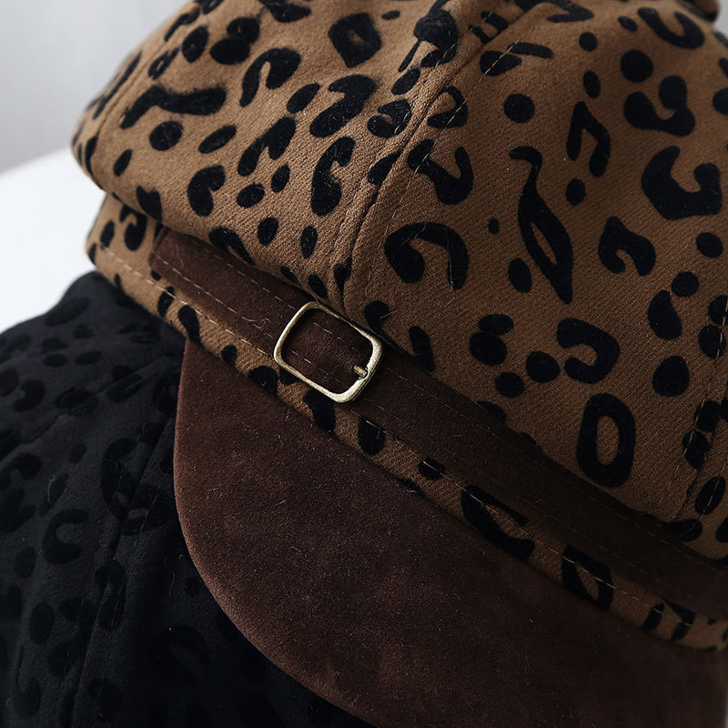 Retro Leopardenmuster Breitkre – Bucket Hat Cotton Bewertung und Preis