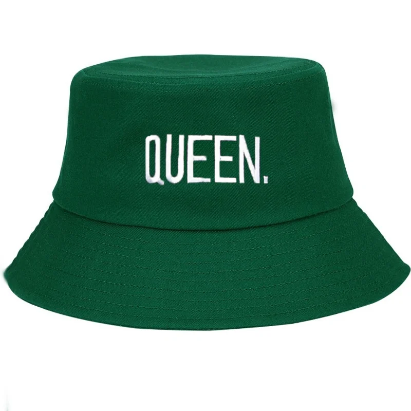 Anpassen Königin Gestickte Eim – Bucket Hat Cotton Bewertung und Preis
