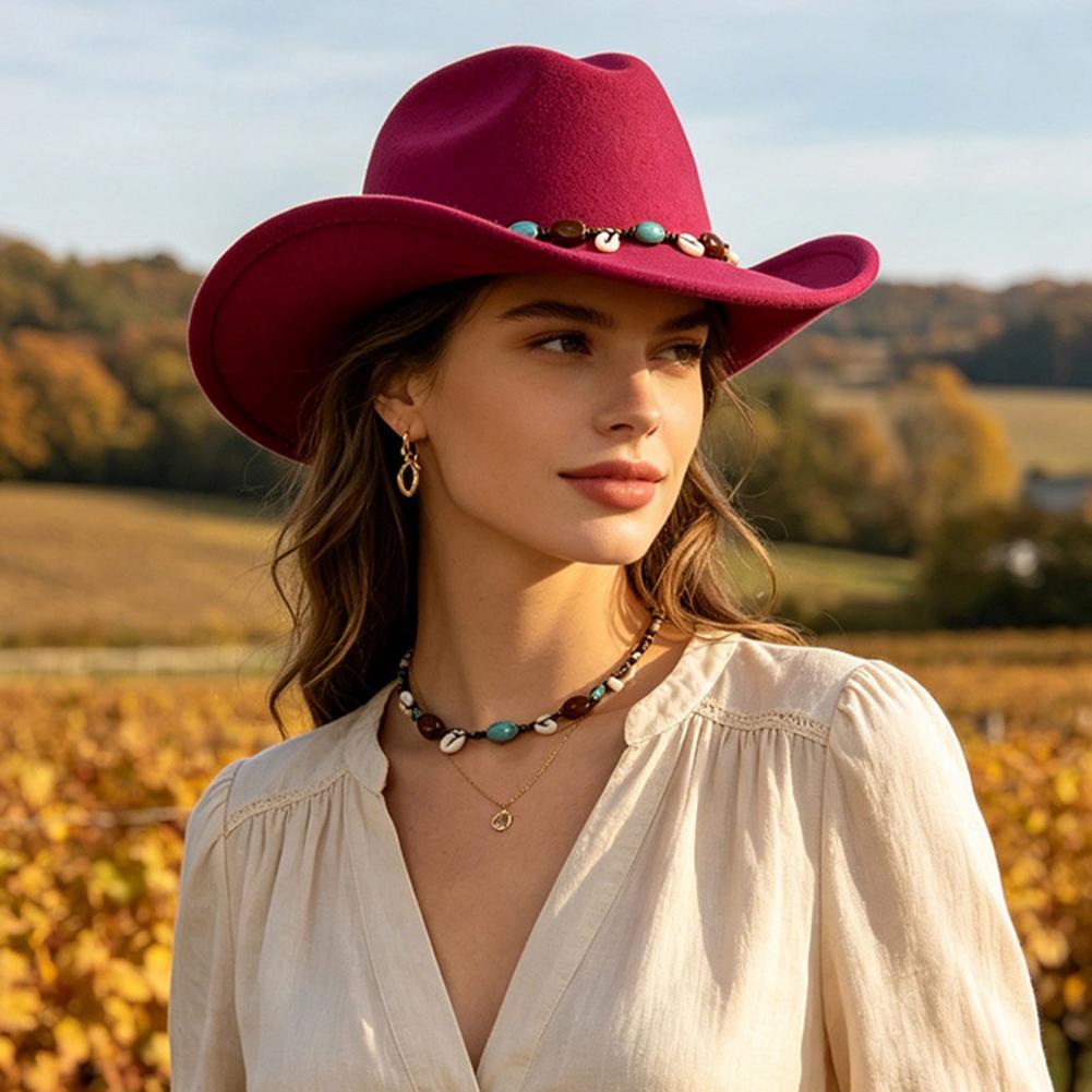 Wollfilz-Fedora, Unisex Wester – Fedora Hat Wool Bewertung und Preis